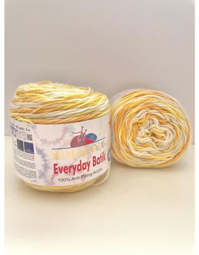 EVERYDAY BATİK 74210 SARI TONLARI EBRULİ