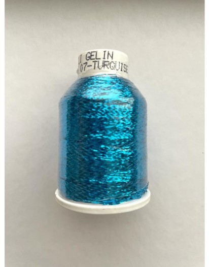 NAZLI GELİN  EL ÖRGÜ SİMİ TURKUAZ