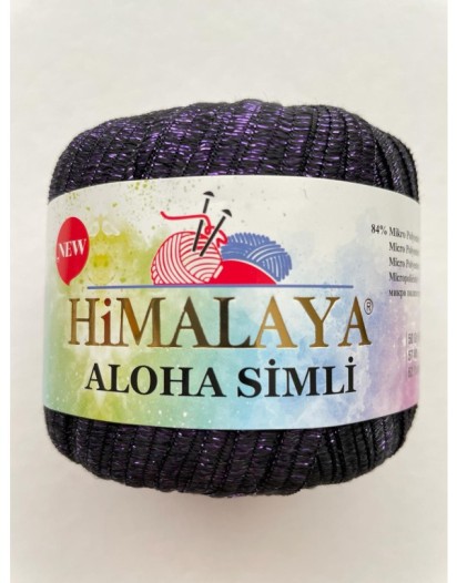 ALOHA SİMLİ SİYAH-MOR