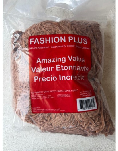 FASHION PLUS KADİFE KAHVERENGİ  455GR