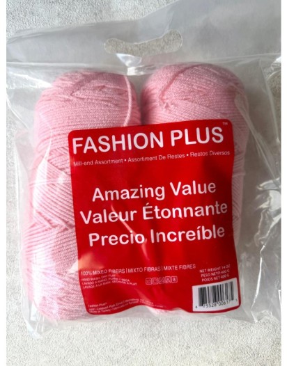 FASHION PLUS AMERİKAN SARIM BEBEK PEMBE 425 GR