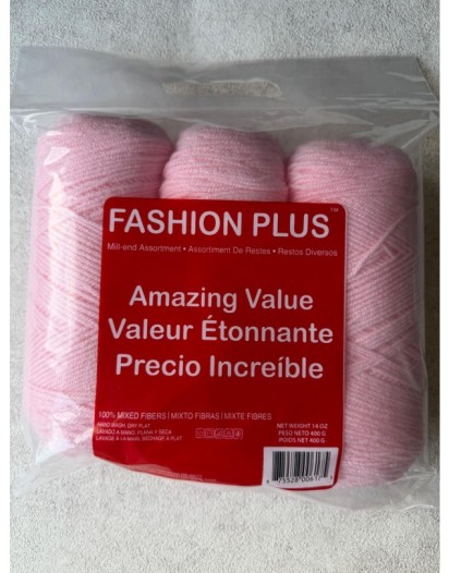 FASHION PLUS AMERİKAN SARIM PEMBE 400 GR