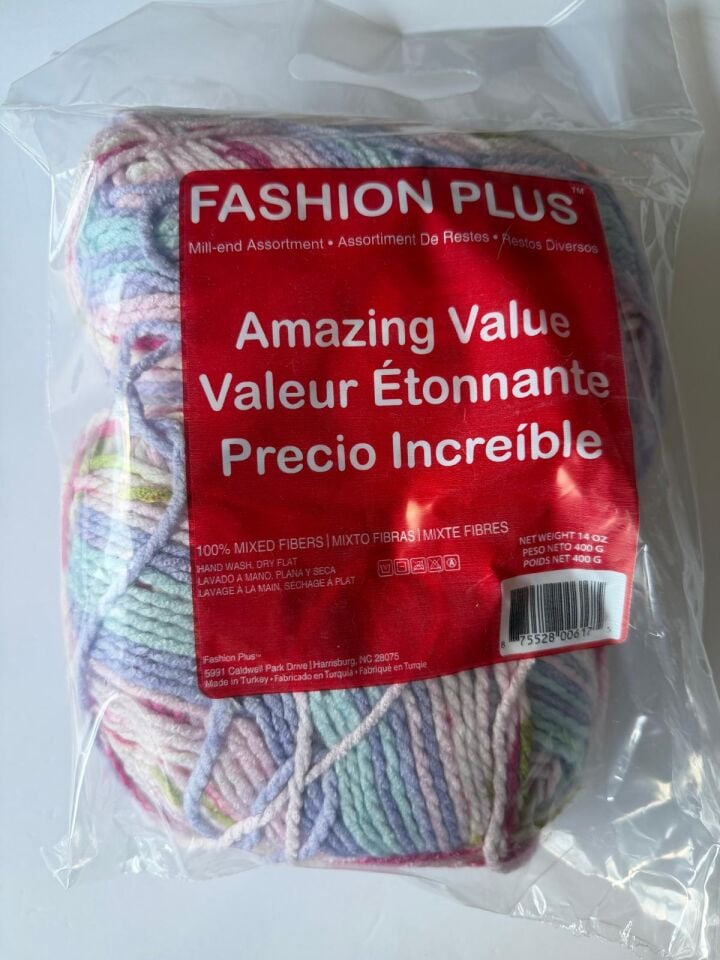 FASHION PLUS EBRULİ PEMBE YEŞİL 405 GR NO:494