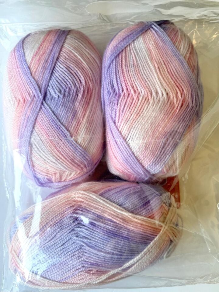 FASHION PLUS PEMBE MAVİ 350GR NO:498