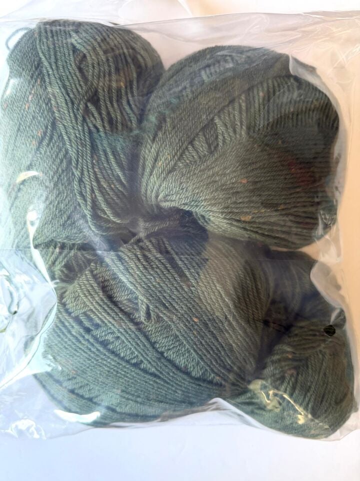 FASHION PLUS HAKİ YEŞİL HARDAL KIRÇIL 560 GR NO:507