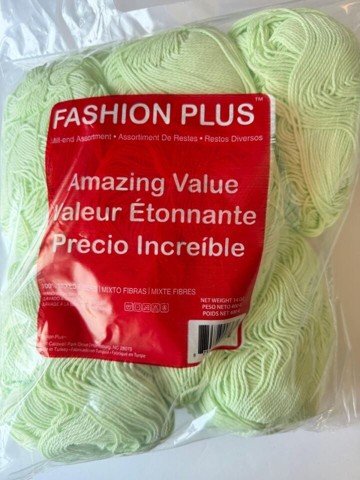 FASHION PLUS NEON AÇIK YEŞİL 570 GR NO:509
