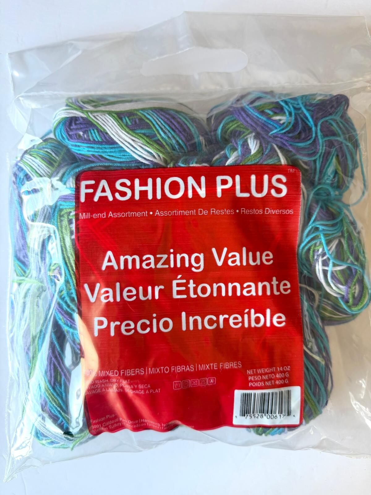 FASHION PLUS EBRULİ YEŞİL MAVİ 415 GR NO:510