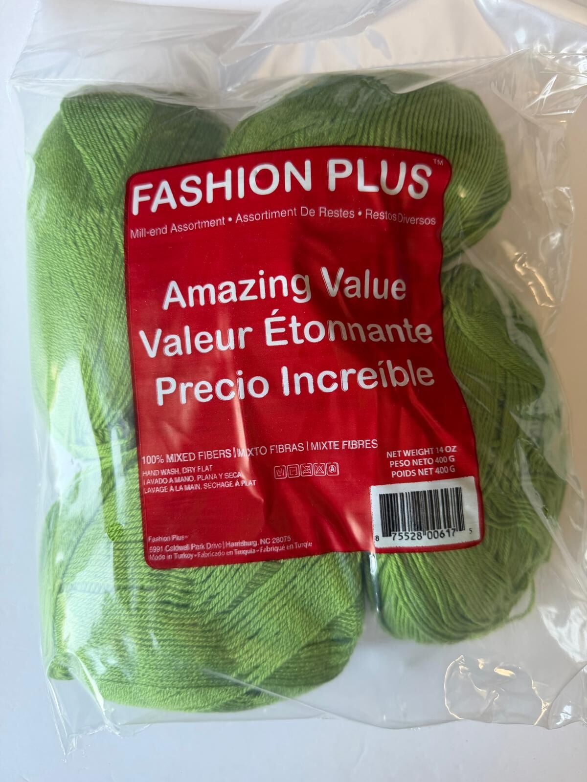 FASHION PLUS ÇİMEN YEŞİL 450 GR NO:511