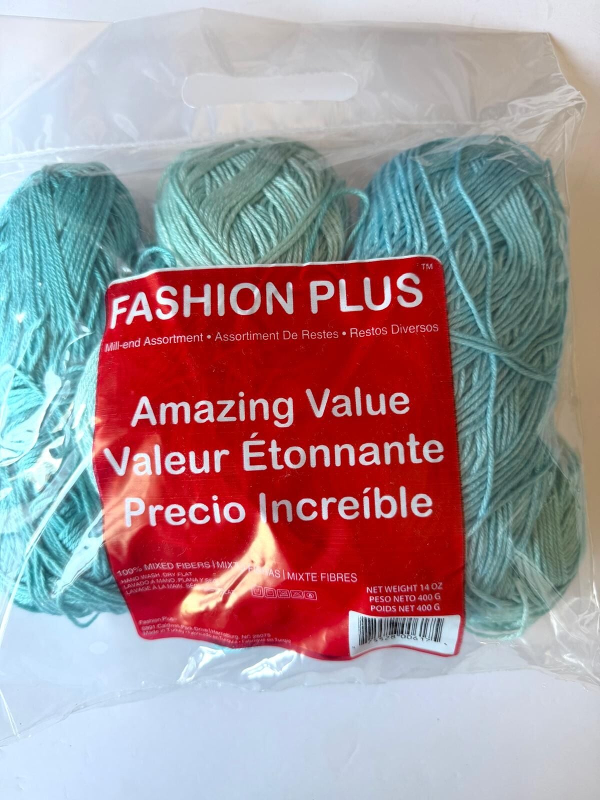 FASHION PLUS EBRULİ TURKUAZ 450 GR NO:517