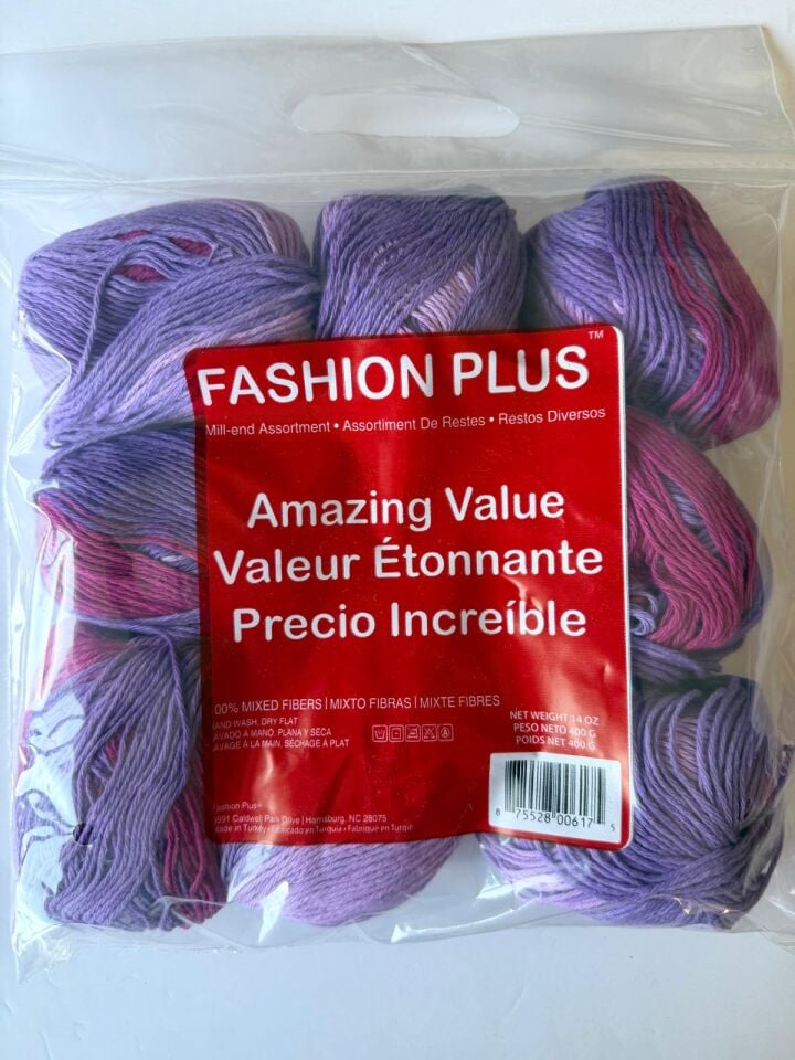 FASHION PLUS MOR PEMBE 470 GR NO:519