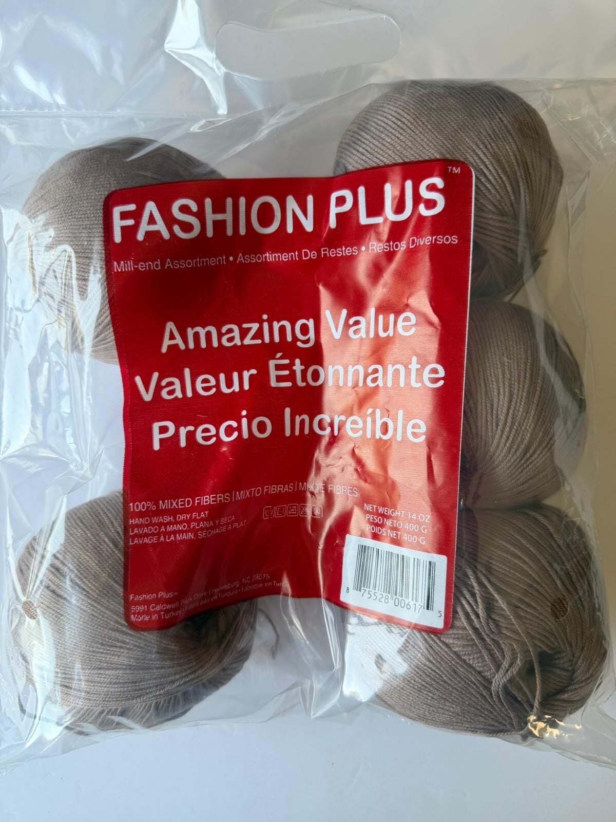 FASHION PLUS KAHVERENGİ 500 GR NO:520