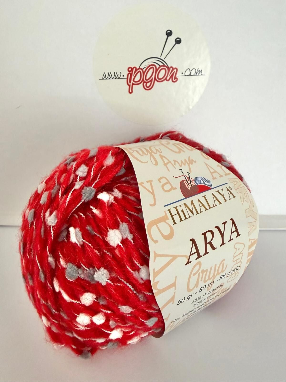 HİMALAYA ARYA KIRMIZI GRİ BEYAZ 76607