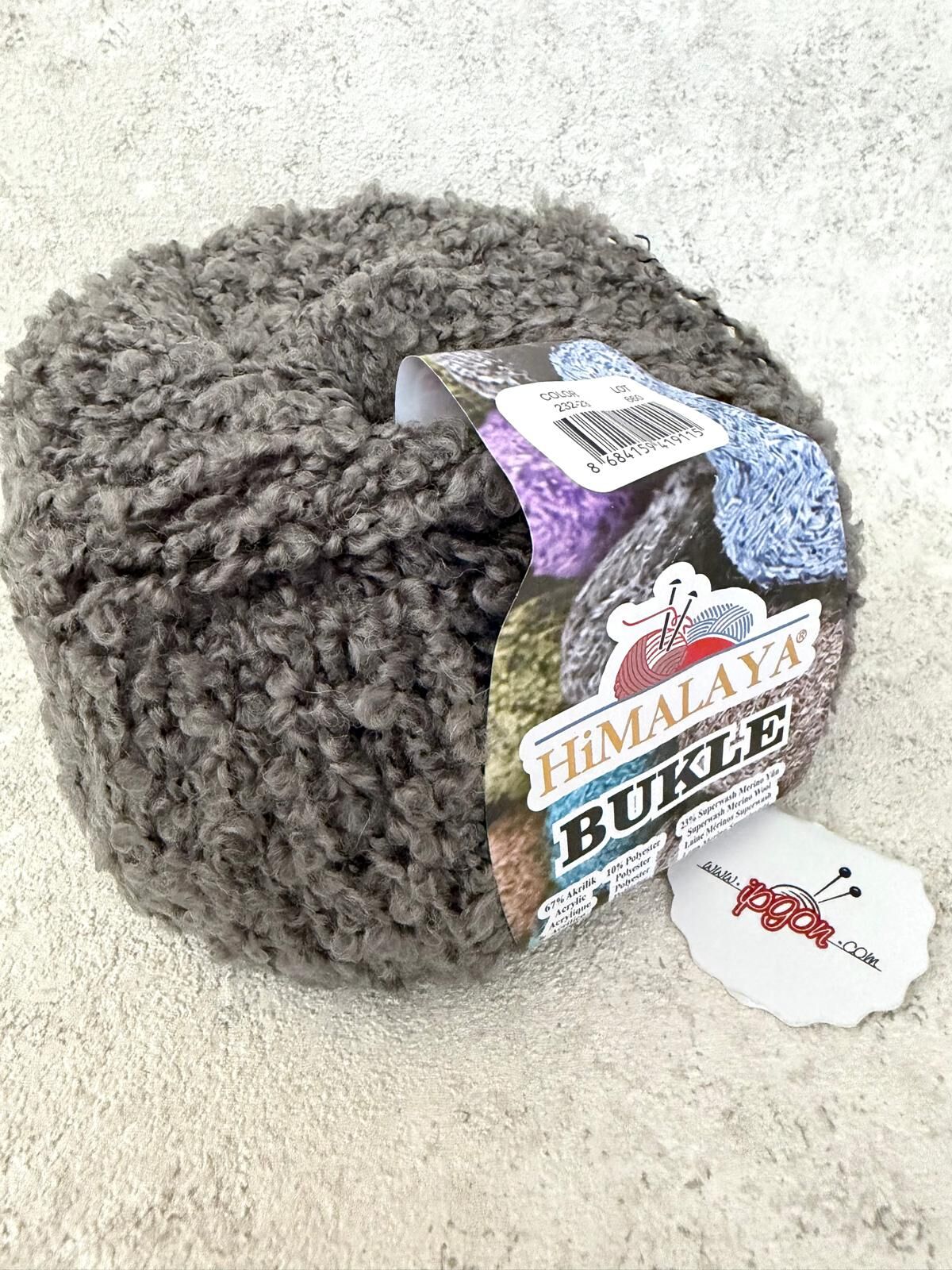 HİMALAYA BUKLE K.GRİ 232-23