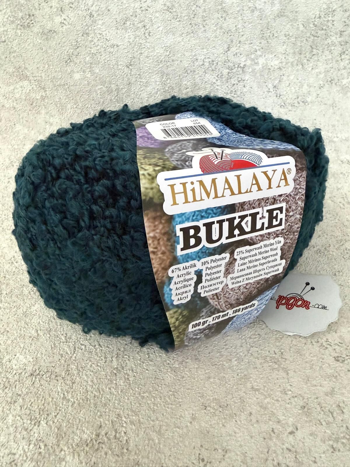 HİMALAYA BUKLE TURKUAZ 232-17