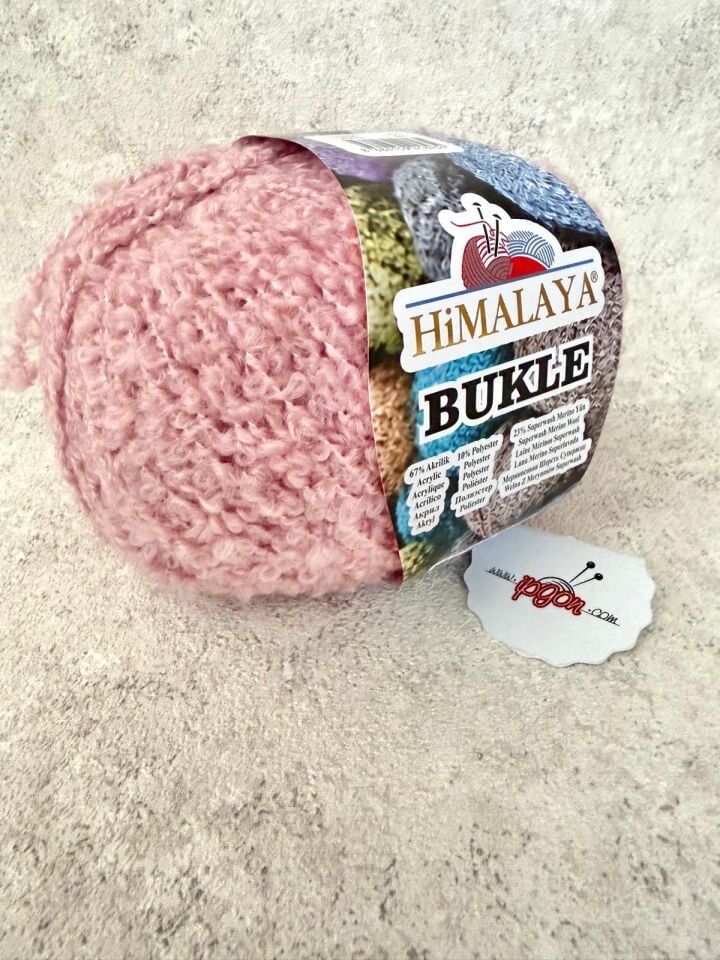 HİMALAYA BUKLE SOFT PEMBE 232-04