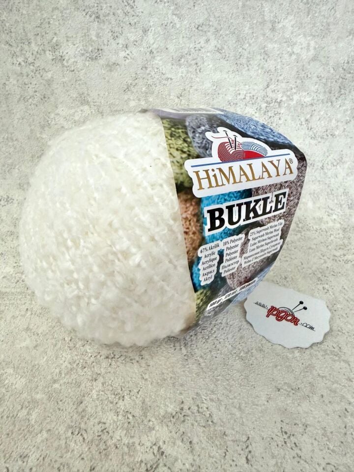 HİMALAYA BUKLE BEYAZ 232-01