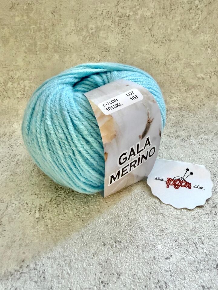 GALA MERİNO BUZ MAVİSİ  1013XL