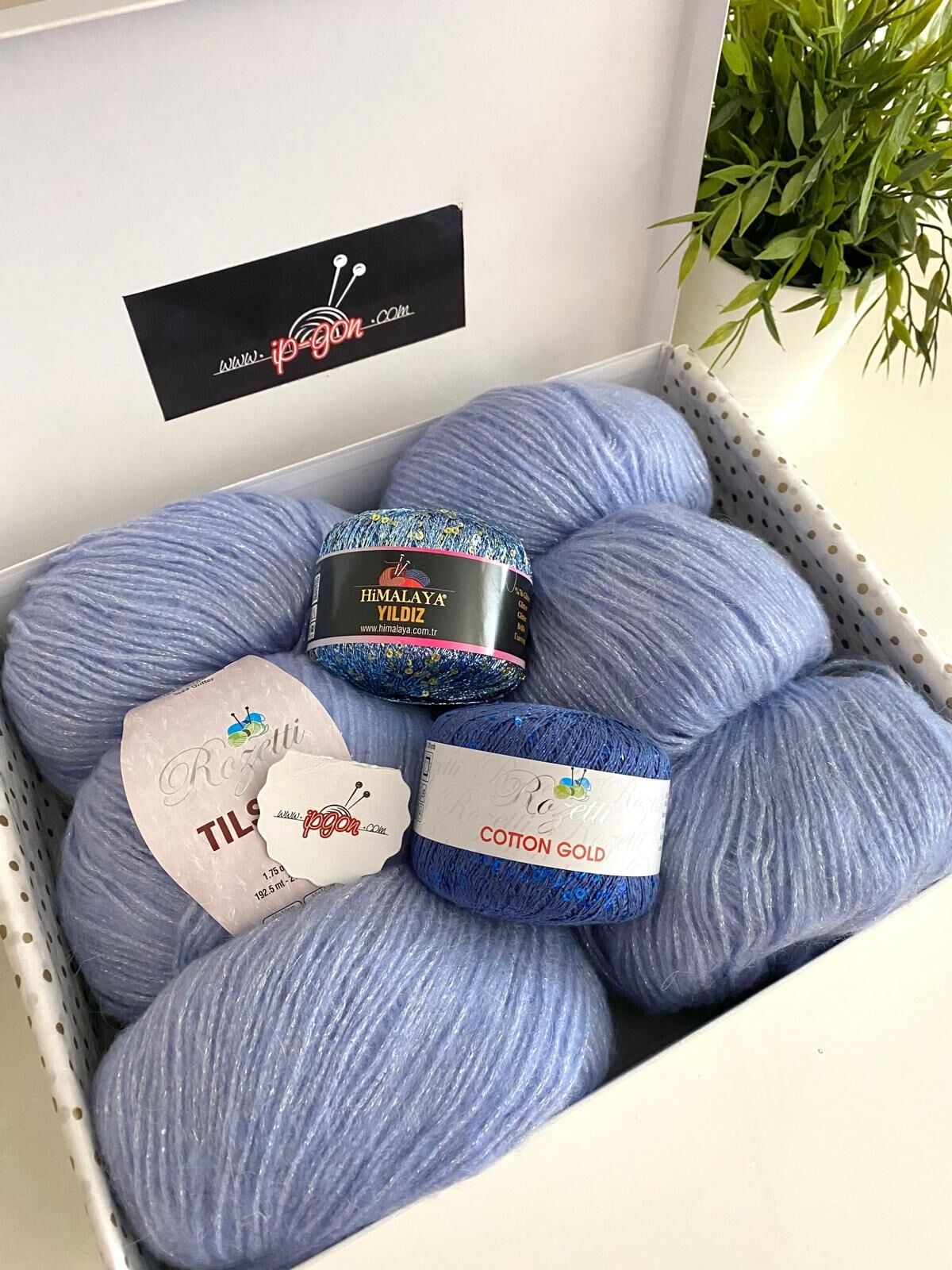 KUTU SETİMİZ ROZETTİ TILSIM & COTTON GOLD HİMALAYA YILDIZ 79