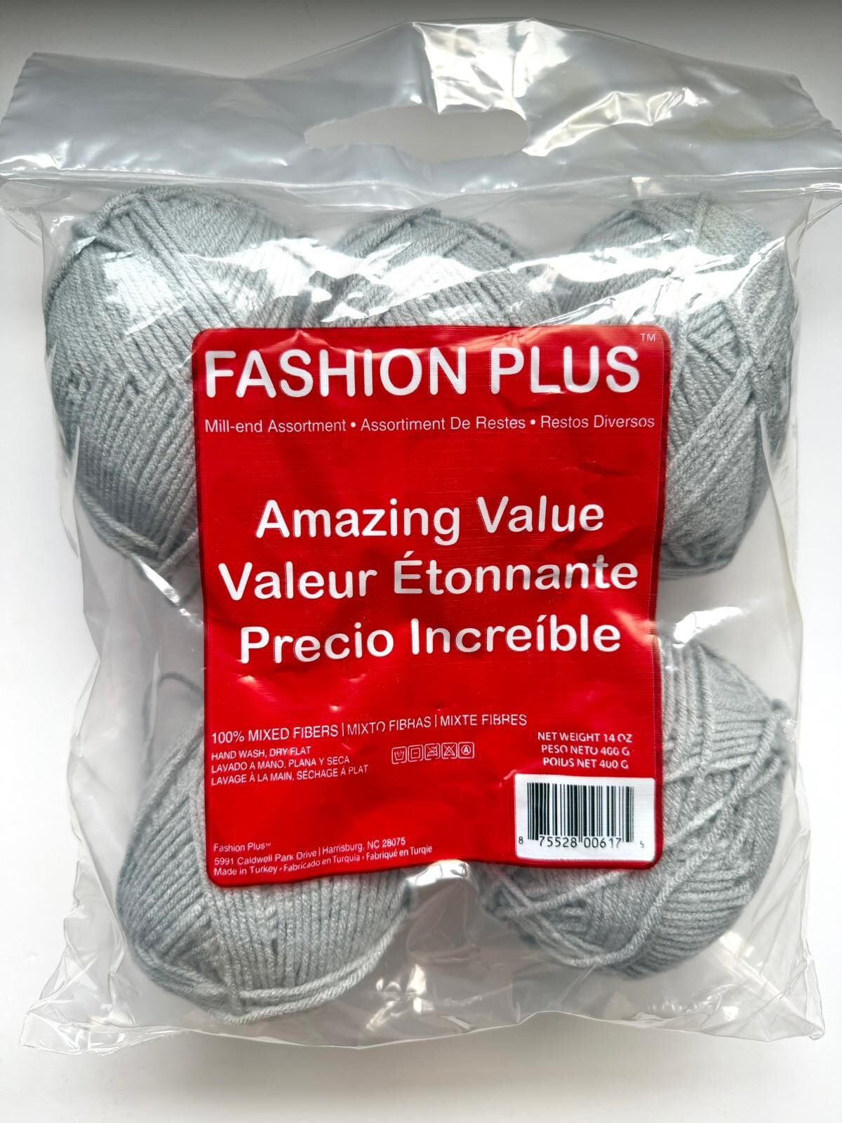 FASHION PLUS AÇIK GRİ 400 GR