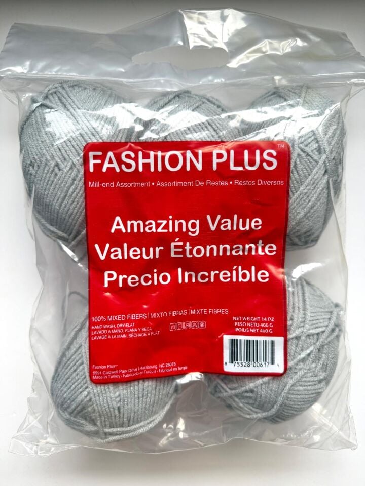 FASHION PLUS AÇIK GRİ 400 GR