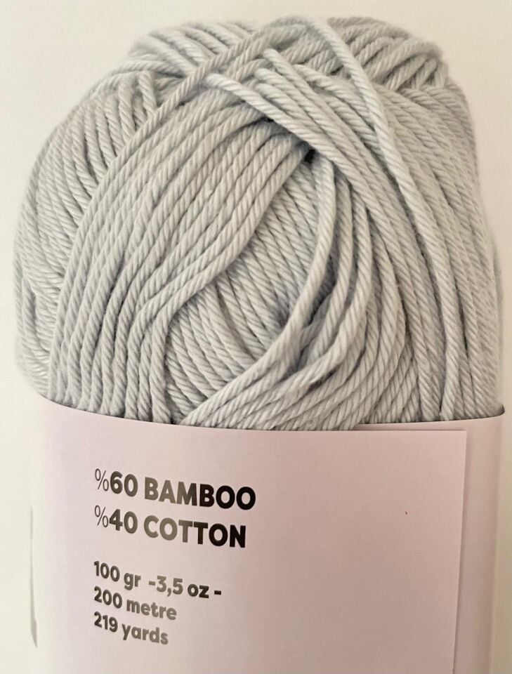 GALA BAMBOO COTTON 08 BUZ MAVİ