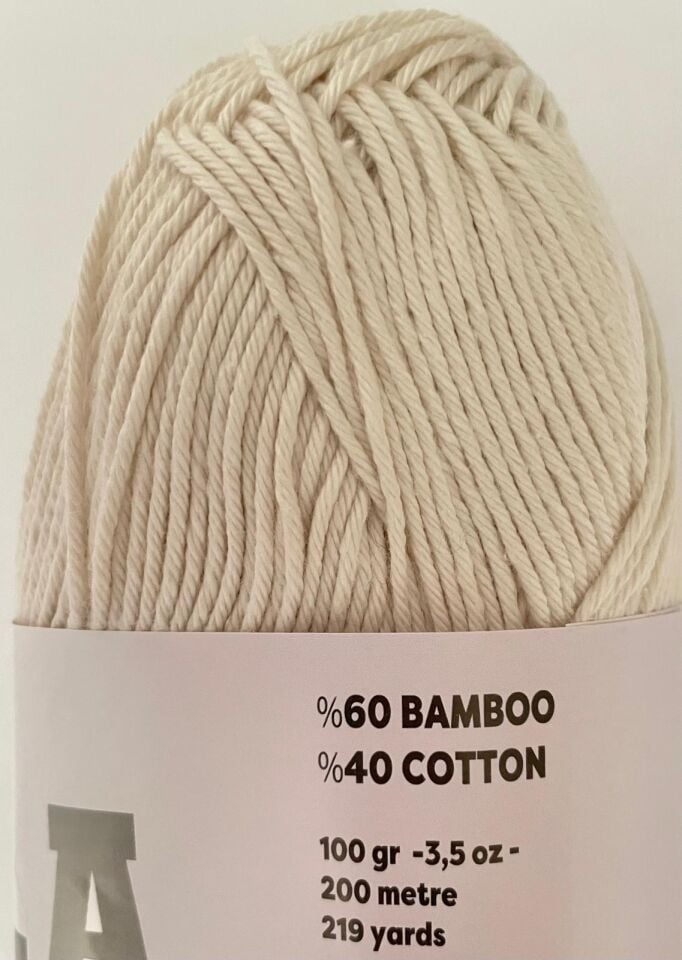 GALA BAMBOO COTTON 02 EKRU