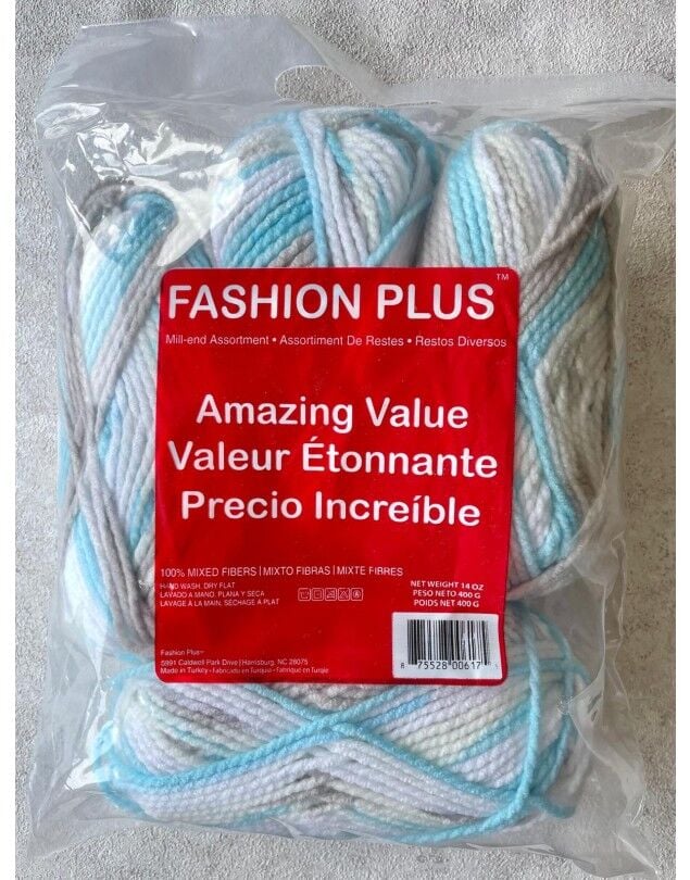 FASHION PLUS EBRULİ MAVİ GRİ 440 GR 27