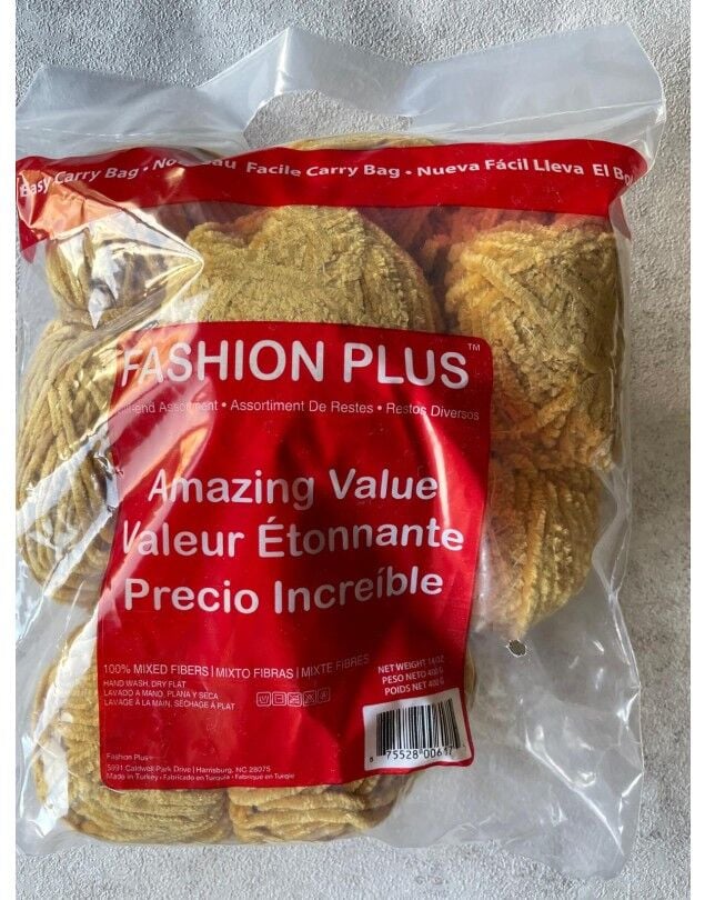 FASHION PLUS KADİFE HARDAL 400 GR 270