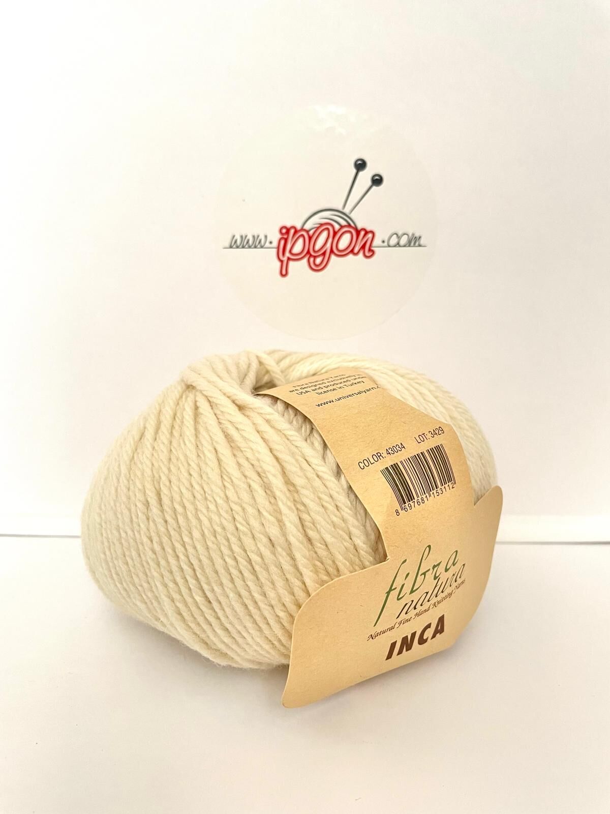 FIBRA NATURA INCA KREM 43034