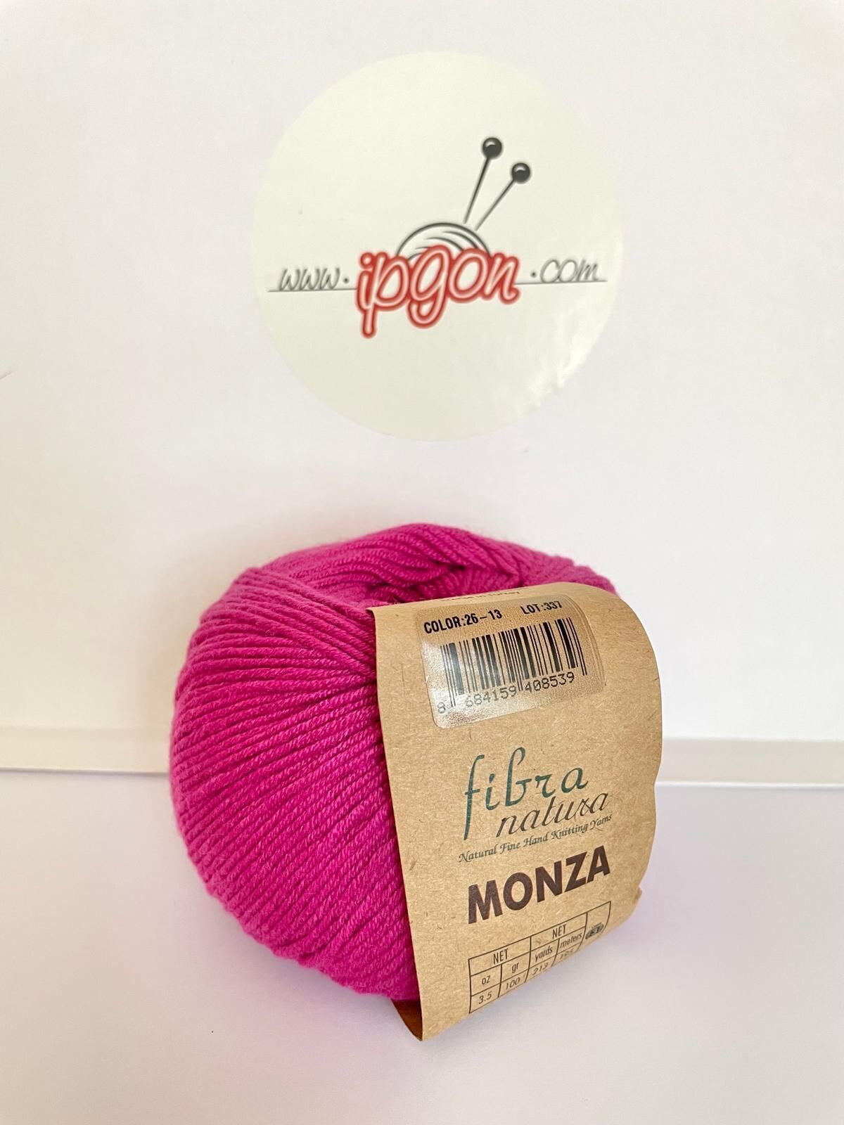 FIBRA NATURA MONZA FUŞYA PEMBE 26-13