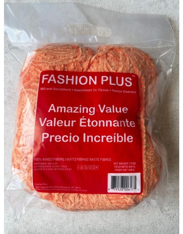 FASHION PLUS KADİFE TURUNCU 485 GR 321