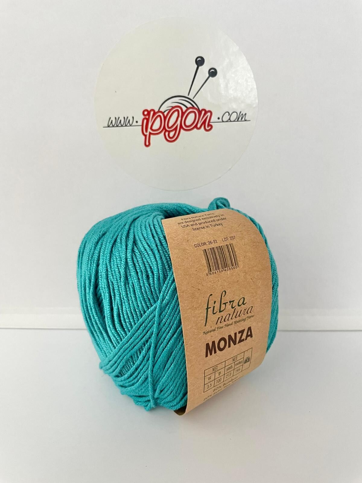 FIBRA NATURA MONZA TURKUAZ 26-22