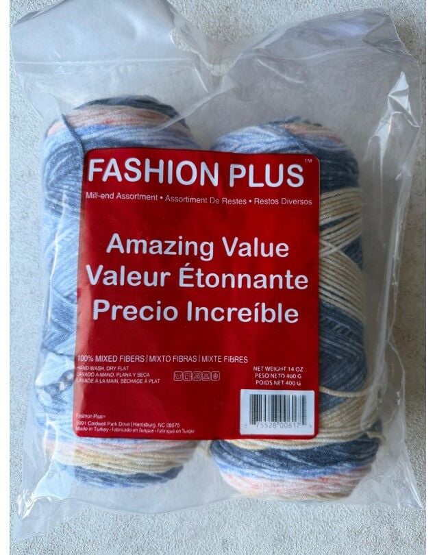 FASHION PLUS  MAVİ EBRULİ 430 GR 349