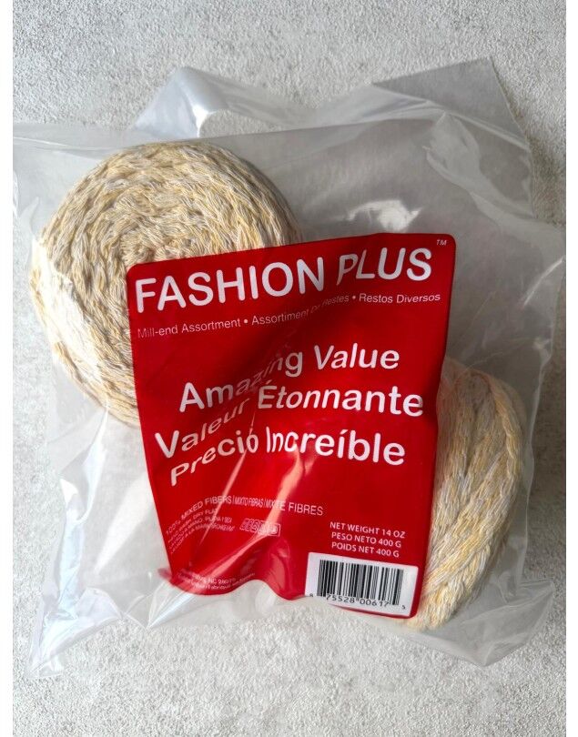 FASHION PLUS KUMAŞ İPLİK 620 GR SARI 0361