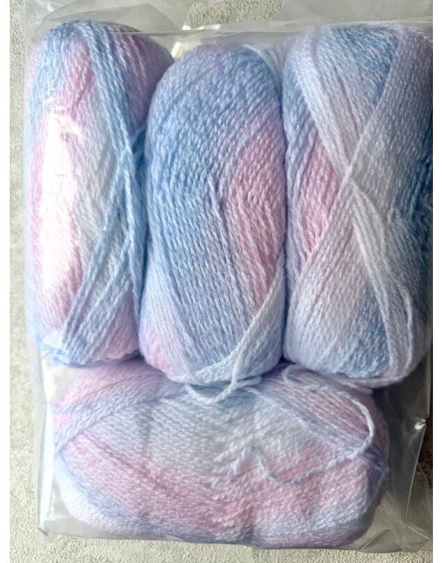 FASHION PLUS BEBEK MAVİ & PEMBE EBRULİ 400-410 GR 362