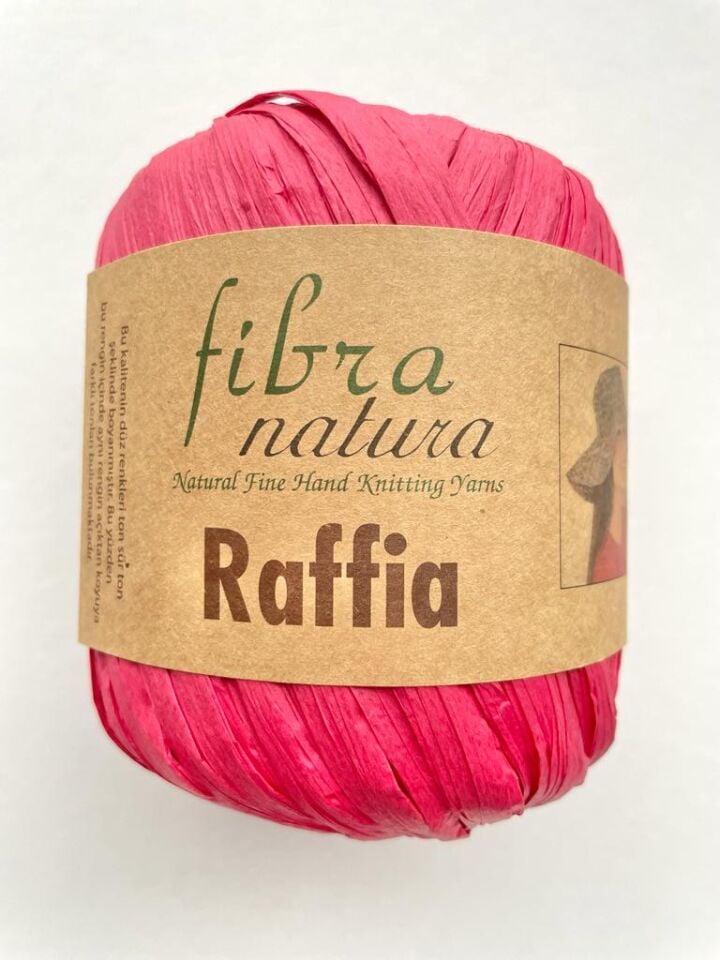 FİBRA NATURA RAFFİA KIRMIZI 116-06
