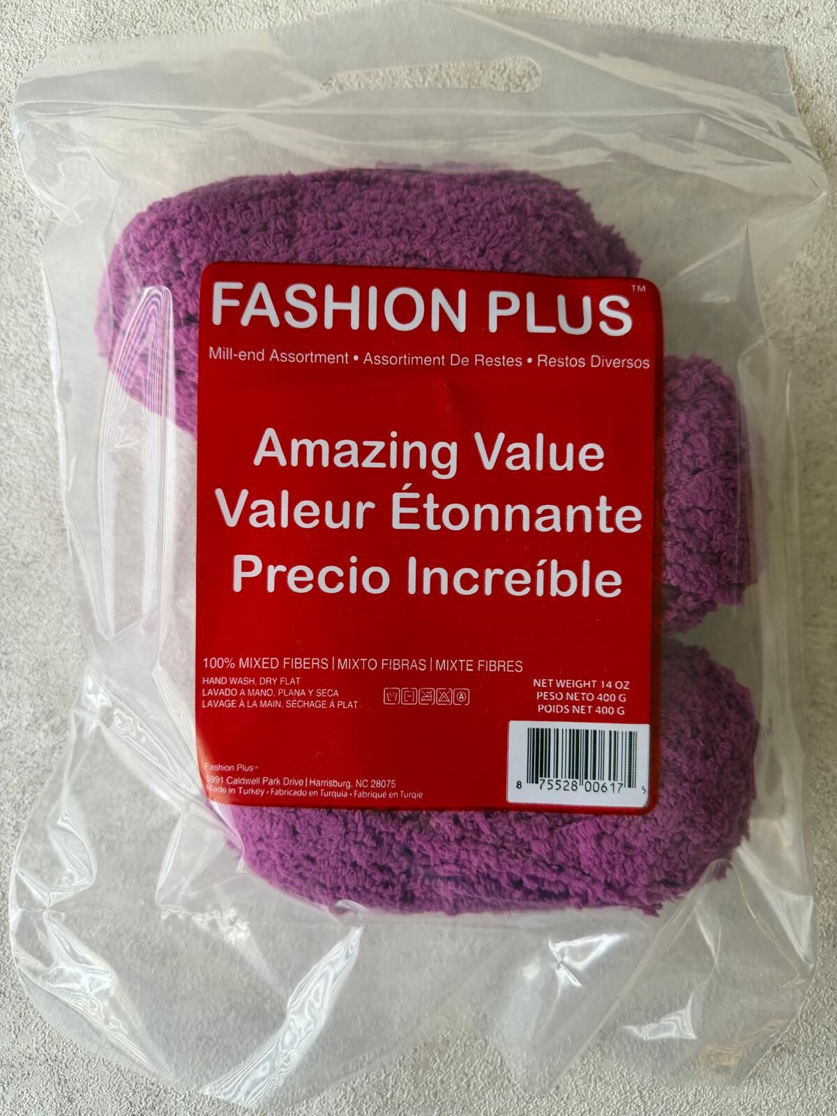 FASHION PLUS 150 GR MOR 368