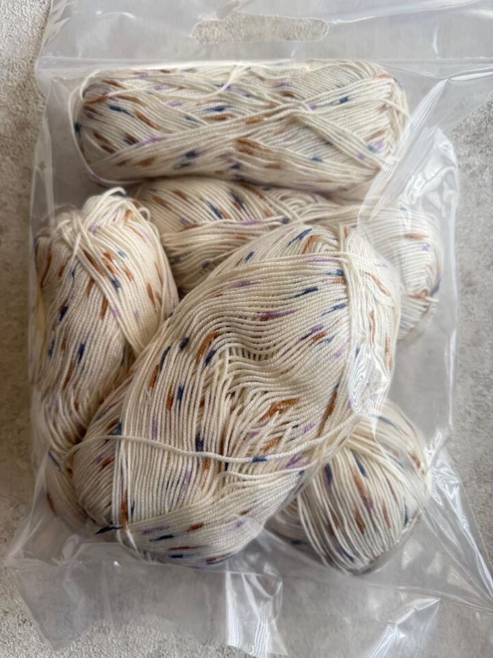 FASHION PLUS 500-530 GR EKRU KAHVE MAVİ 373