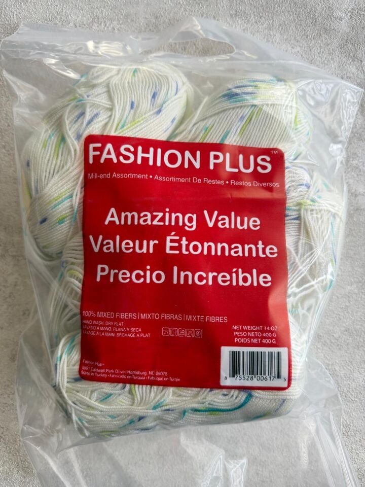 FASHION PLUS 330 GR EKRU YEŞİL MAVİ 374