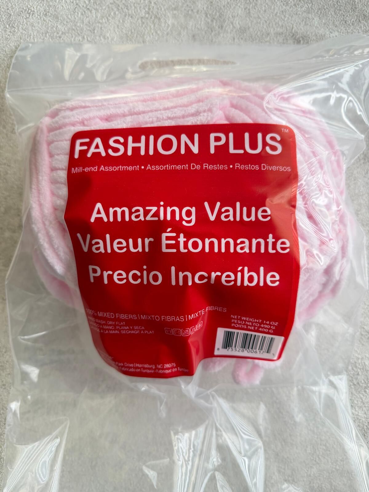 FASHION PLUS 225 GR PEMBE KALIN KADİFE 377