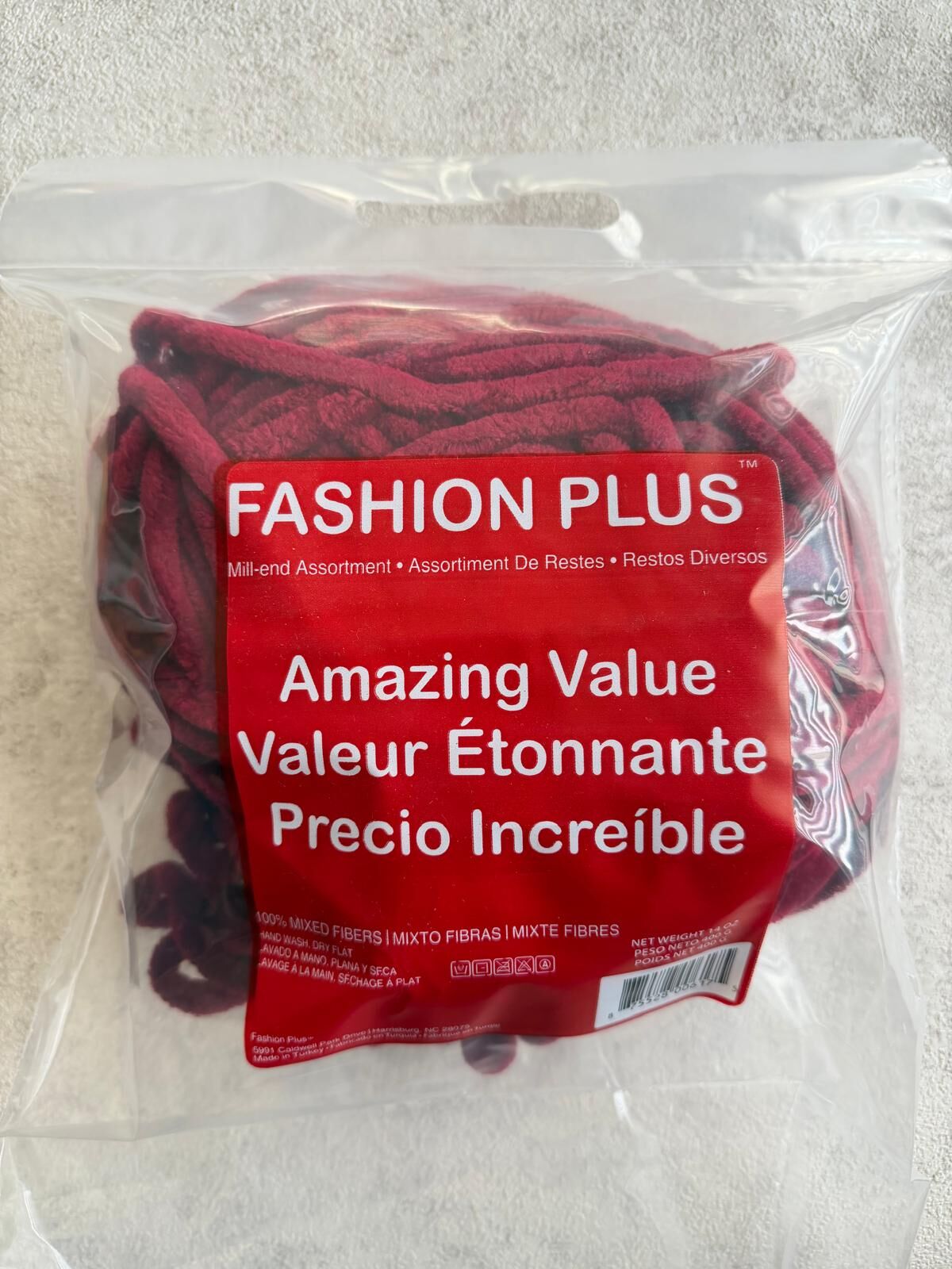 FASHION PLUS 230 GR BORDO KALIN KADİFE 378