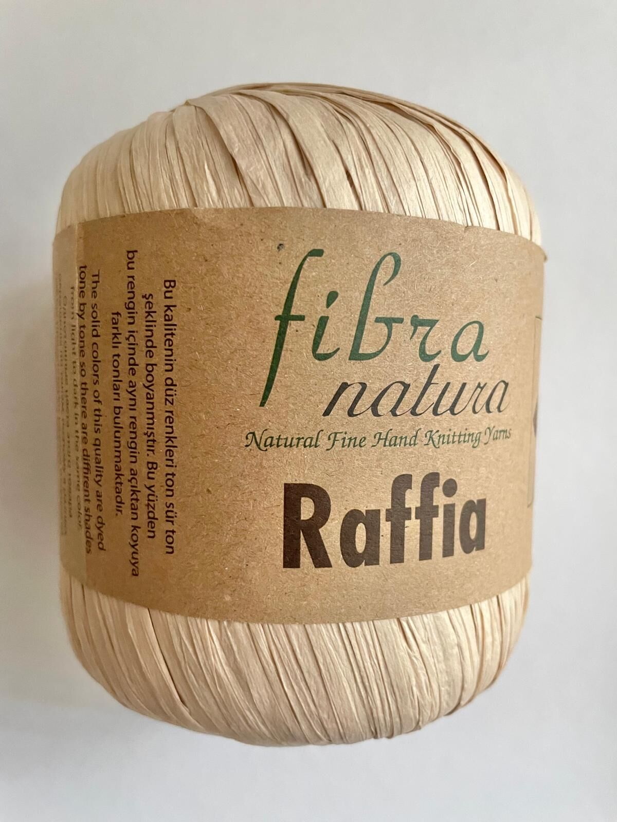 FİBRA NATURA RAFFİA KESE KAĞIDI 116-25