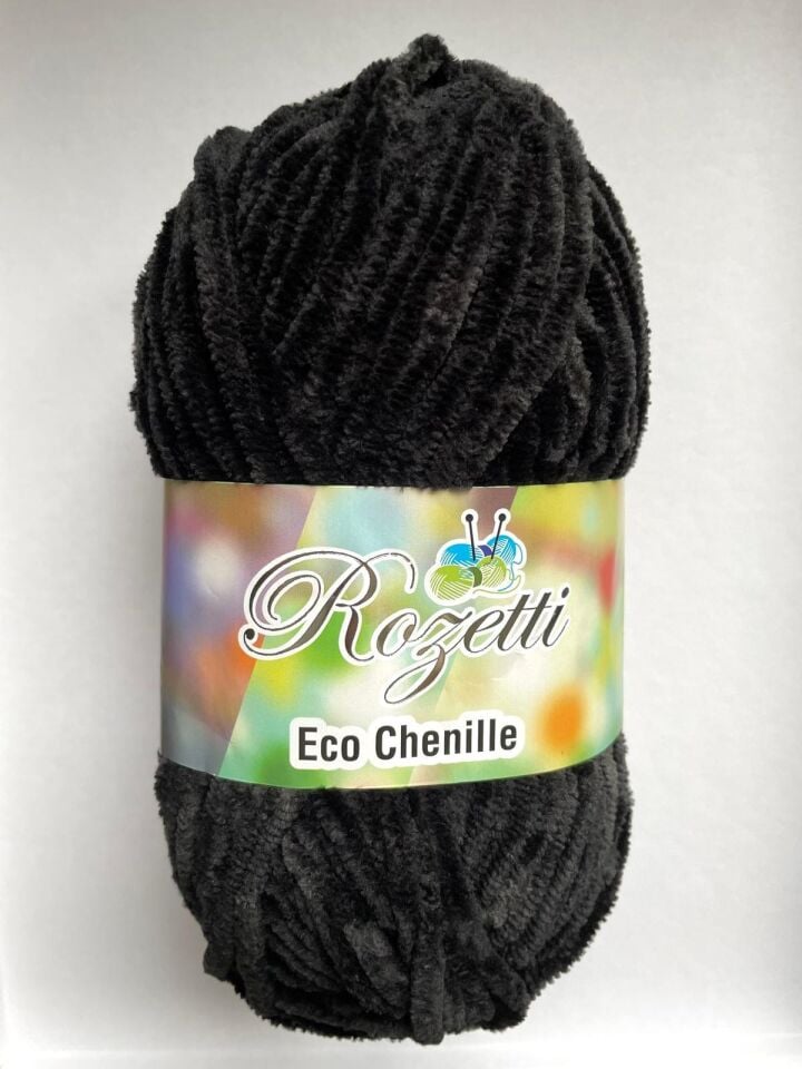 ECO CHENİLLE GECE SİYAHI 02-30 5 ADET