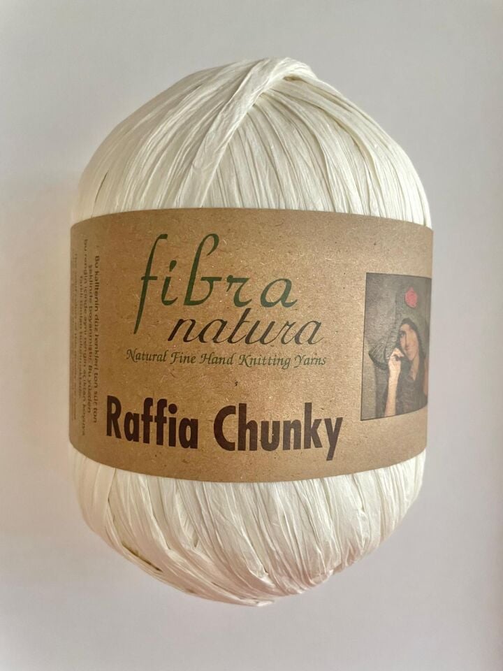 FİBRA NATURA RAFFİA CHUNKY EKRU 114-02