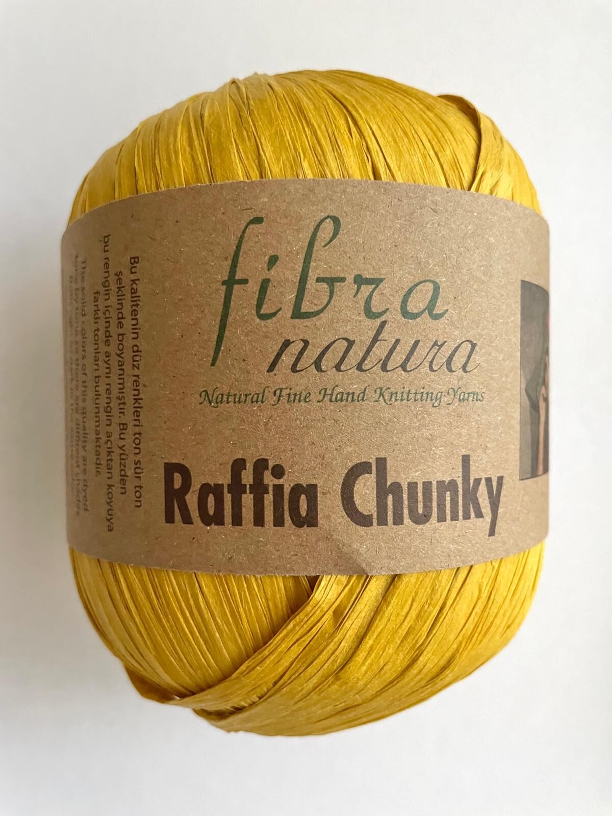 RAFFİA CHUNKY HARDAL 114-03