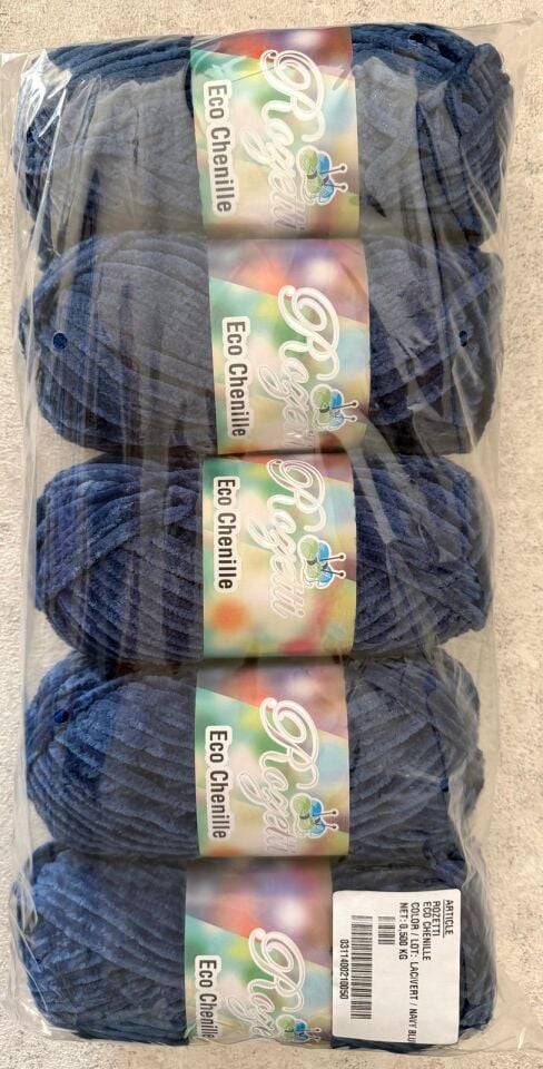 ECO CHENİLLE 02-35 LACİVERT 5 ADET