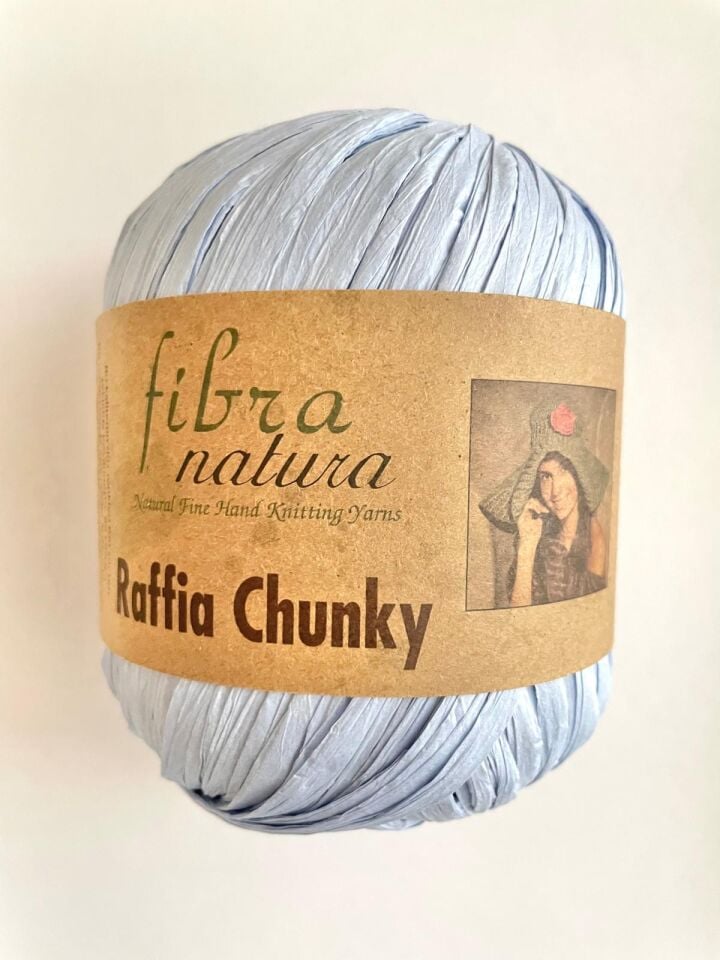FİBRA NATURA RAFFİA CHUNKY MAVİ 114-10