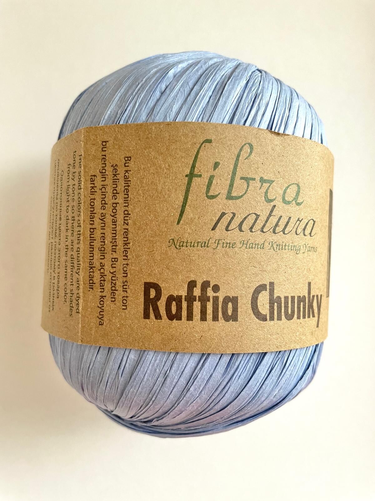 RAFFİA CHUNKY  MAVİ 114-11