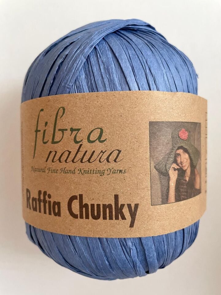 FİBRA NATURA RAFFİA CHUNKY KOYU MAVİ 114-12