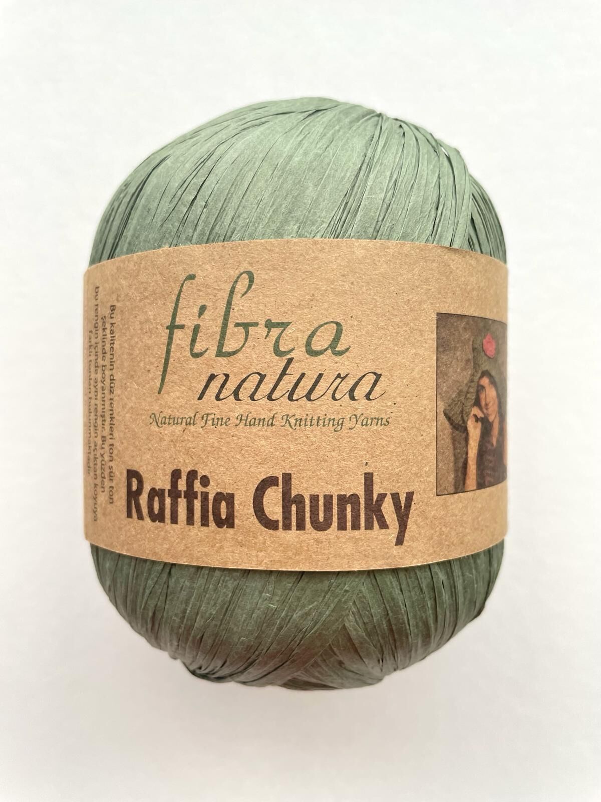 RAFFİA CHUNKY HAKİ YEŞİL 114-14